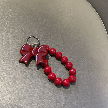 Eleganter Perlen Charm Schlüsselanhänger Brehn