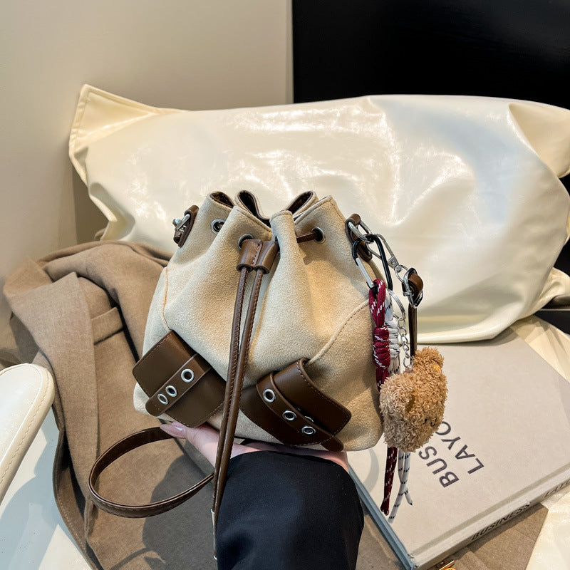 Suede Bucket Bag Brehn