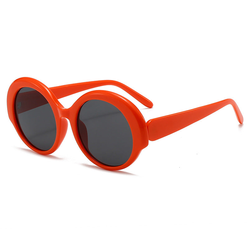 Damen modische runde Designer-Sonnenbrille Brehn