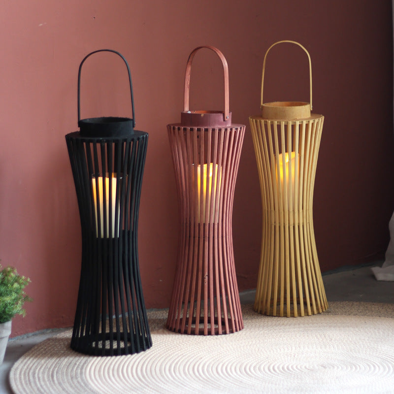 Moderne Laterne mit geflochtenem Design Brehn