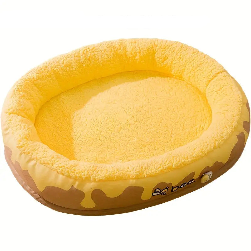 Gemütliches Fleece Nest Hundebett