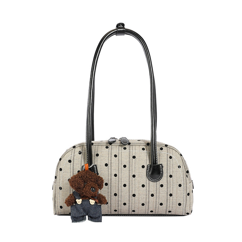 Trendige Kunstleder-Handtasche