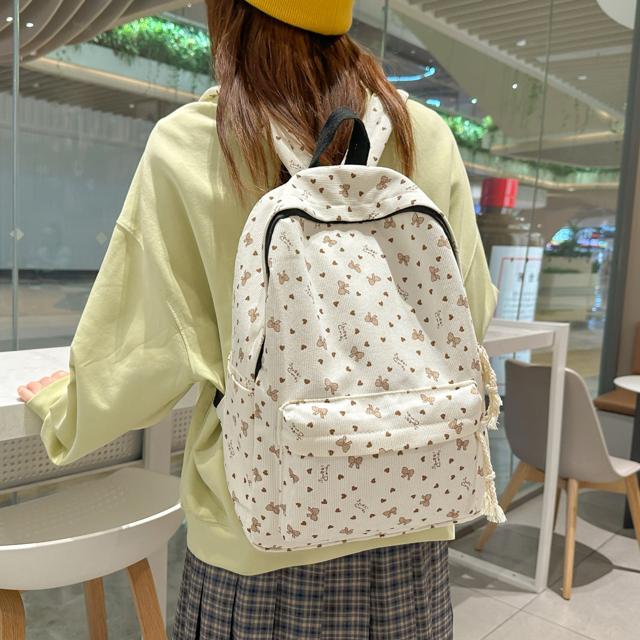 Rucksack mit Verspieltem Schmetterlingsdesign Brehn