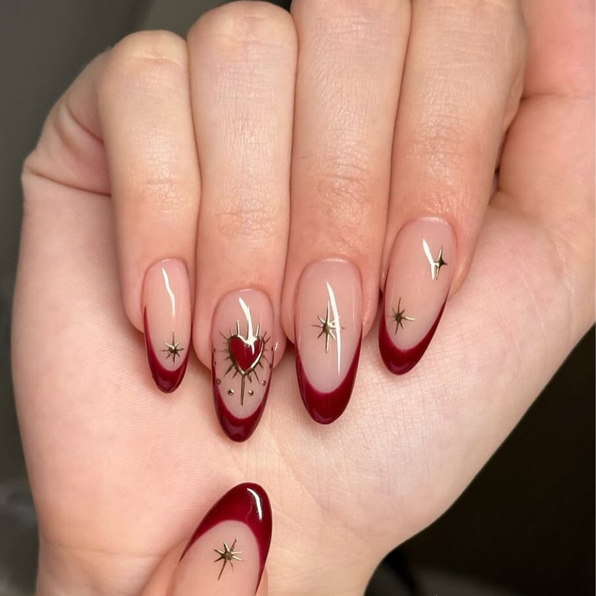 Festliche Nagelkunst Design