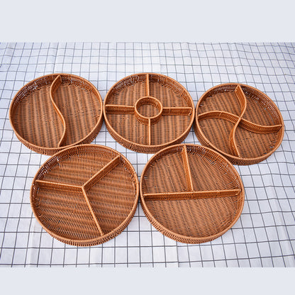Artisan Woven Serving Platter Brehn