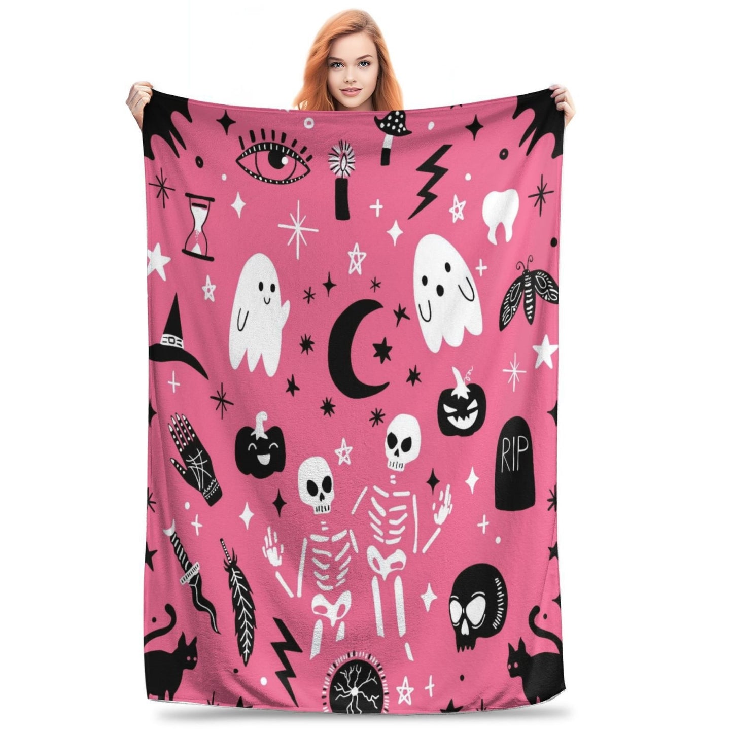 Halloween-Themen Gemütliche Fleece-Decke