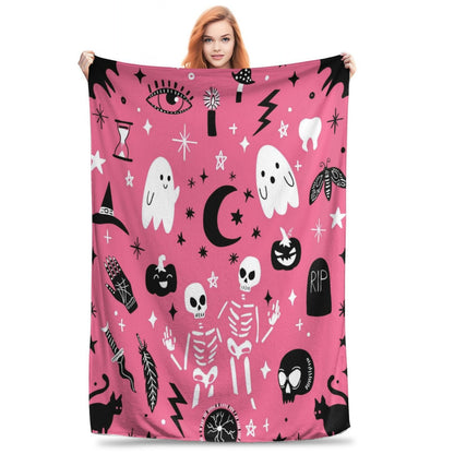 Halloween-Themen Gemütliche Fleece-Decke