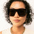 Damen quadratische Fashion Sonnenbrille Brehn