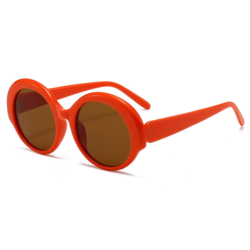 Damen modische runde Designer-Sonnenbrille Brehn