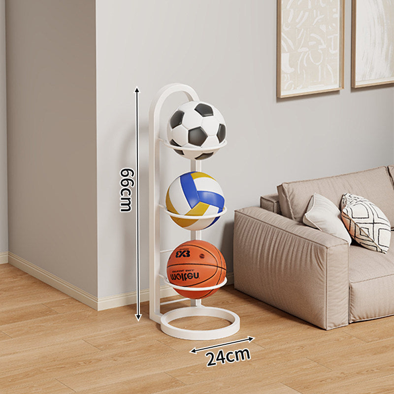 Vertikaler freistehender Sportball-Lagerregal