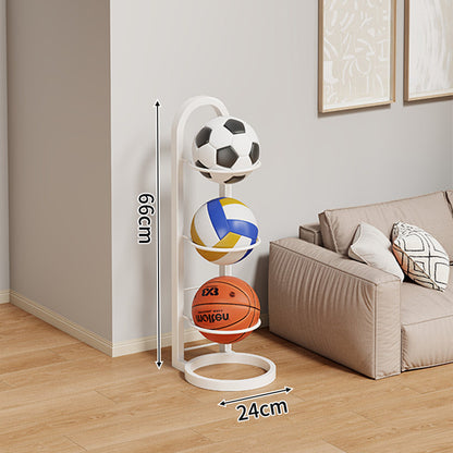 Vertikaler freistehender Sportball-Lagerregal