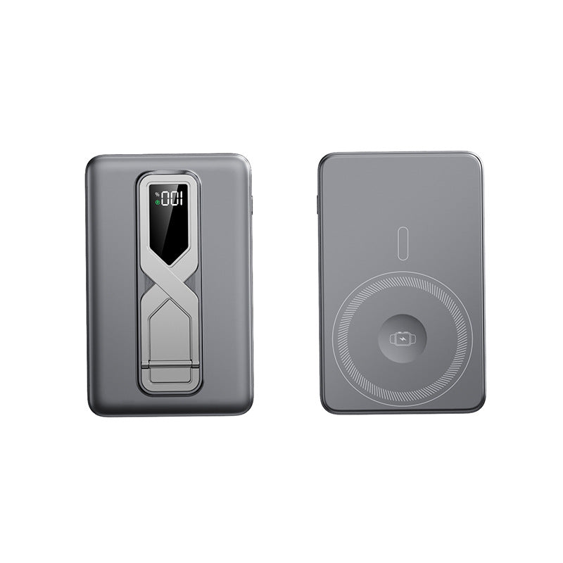 Tragbare Induktions-Powerbank mit LED-Anzeige Brehn