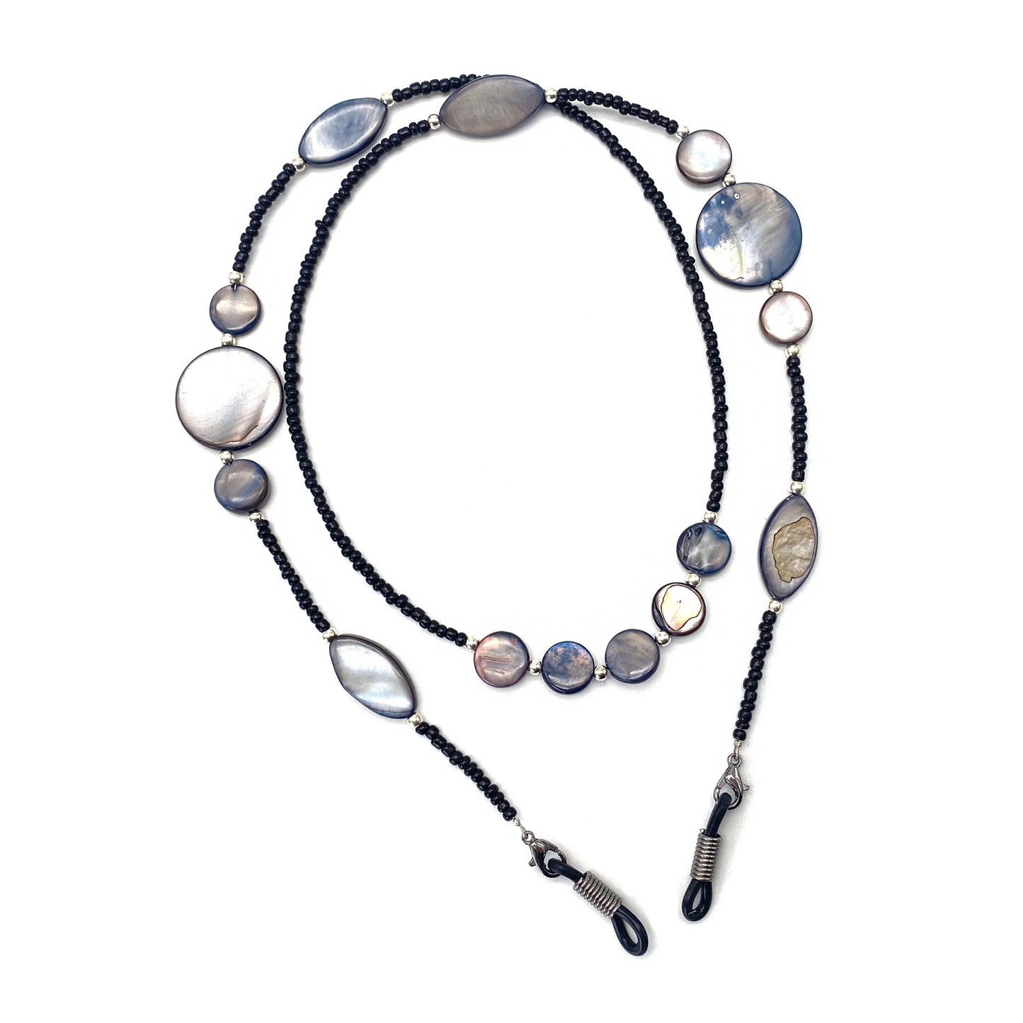 Eleganter Perlenbrillenhalter Brehn