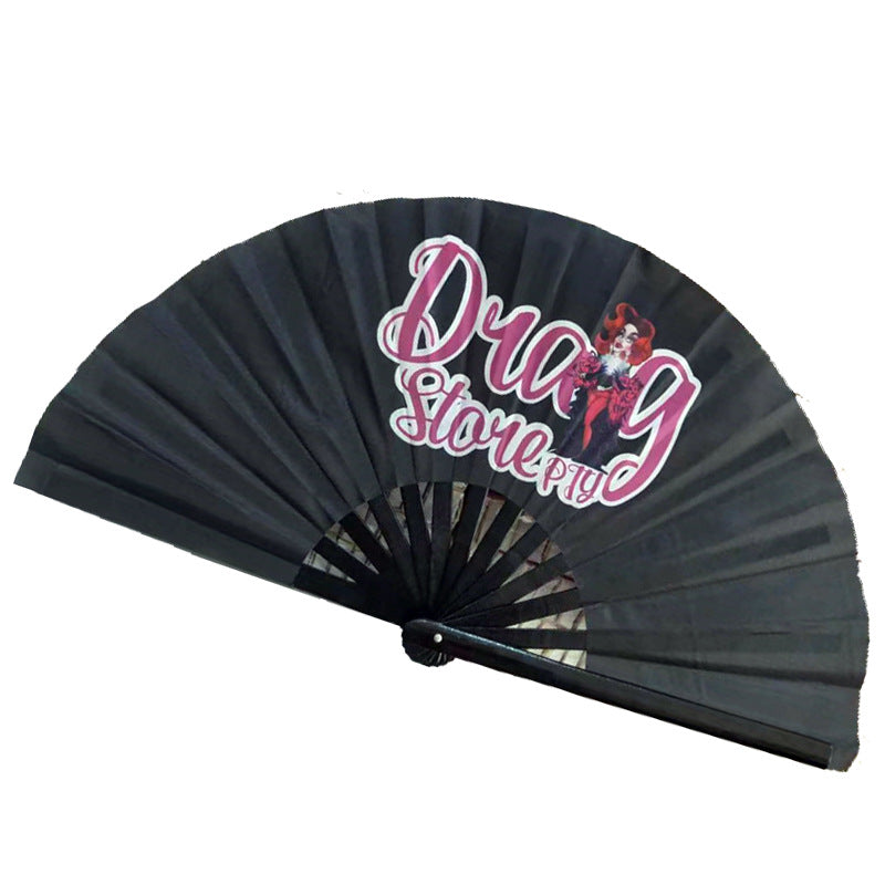 Damen Fächer mit kreativem Drag-Motiv Brehn