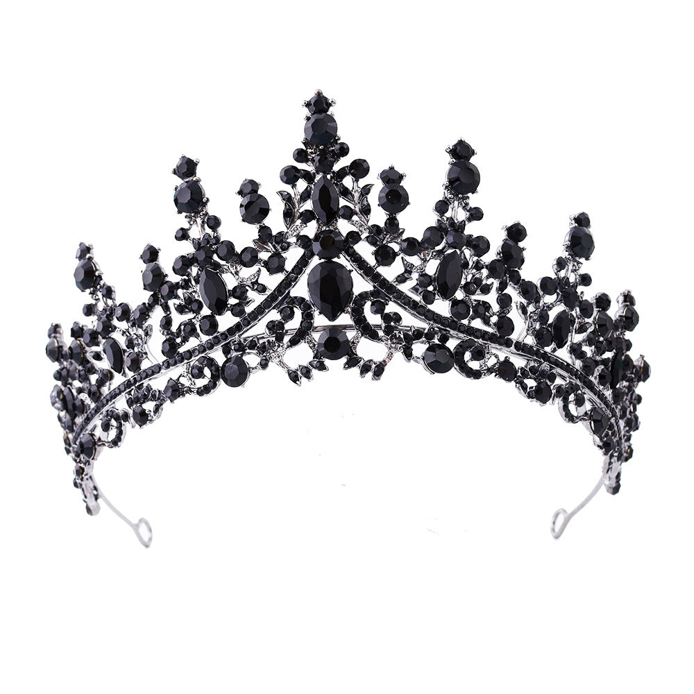Damen Strass Tiara mit funkelnden Edelsteinen Brehn