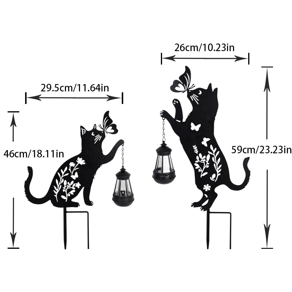 Dekorative hängende Gießkanne Gartenstecker Ornament mit simulierter kaskadierender Auslauf Brehn