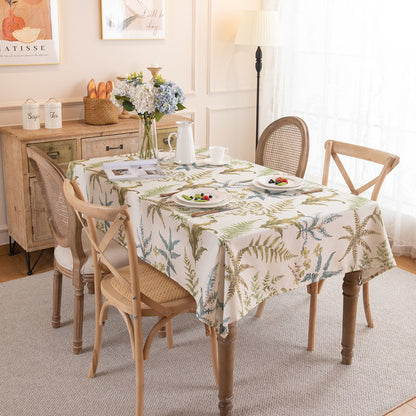Vintage Blumenmuster Tischdecke