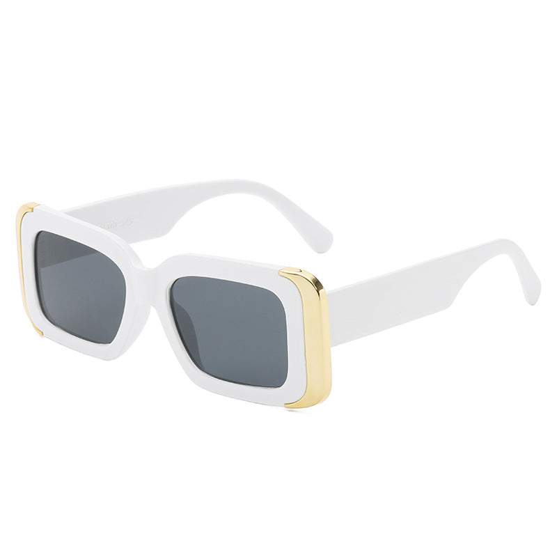 Damen Oversized-Sonnenbrille im modernen Animal-Print-Design Brehn