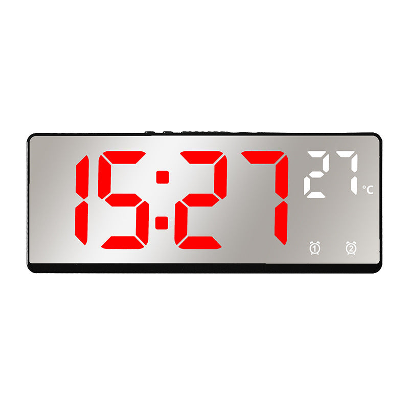 Digitaler Wecker mit Spiegel-Display und Temperaturfunktion Brehn