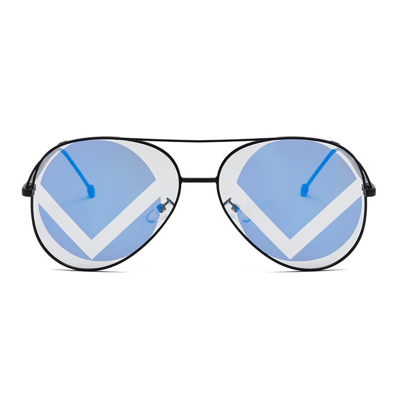 Damen modische geometrische Sonnenbrille Brehn