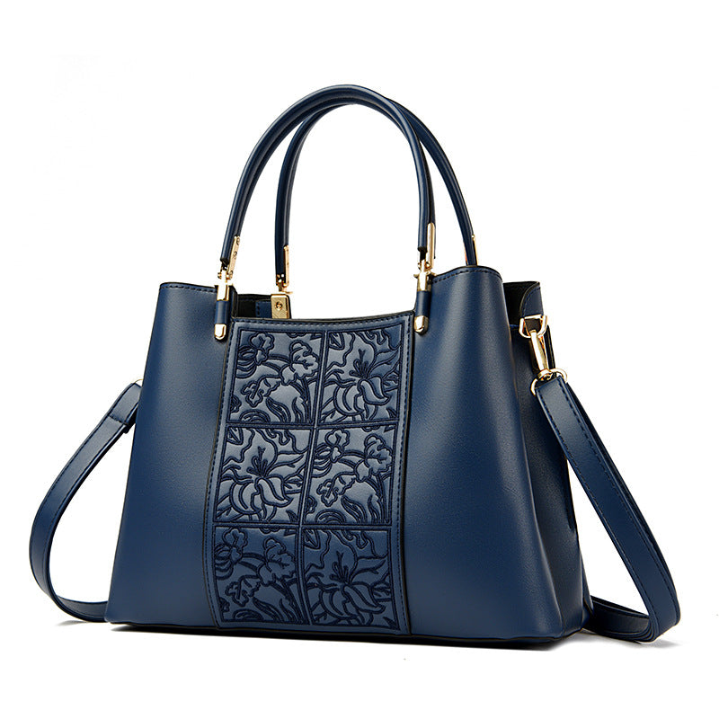 Elegante bestickte Handtasche Brehn