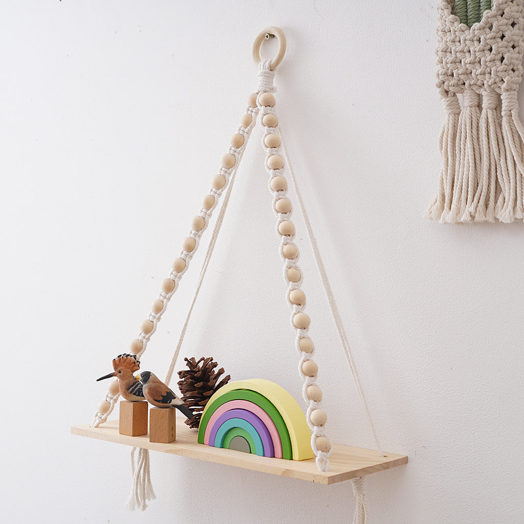 Macramé Holzregal Brehn