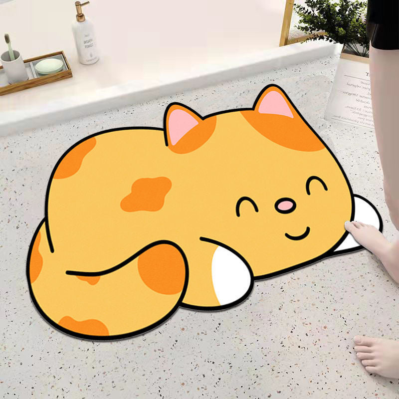 Dekorative katzenförmige