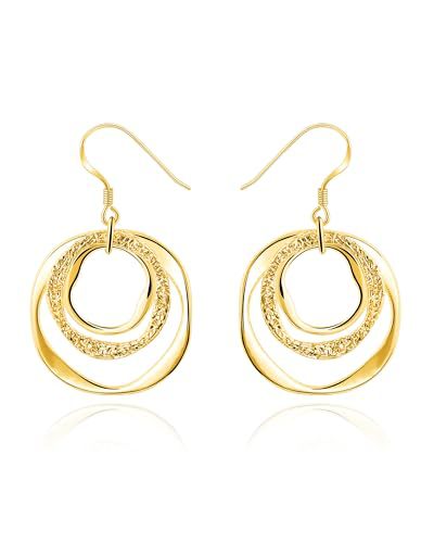 Elegante Spiral Drop Ohrringe Brehn