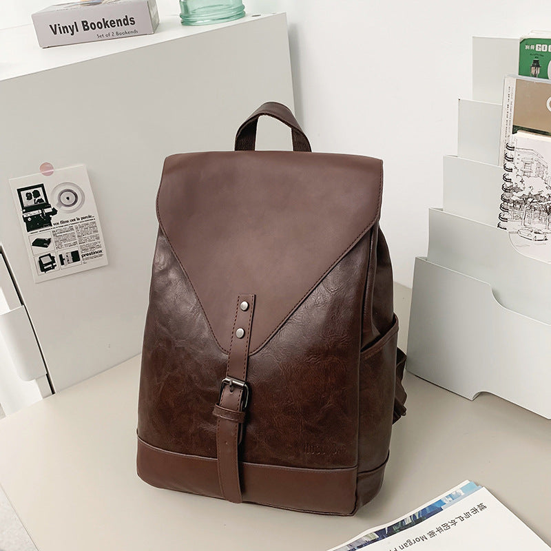 Vintage Leder Rucksack Brehn