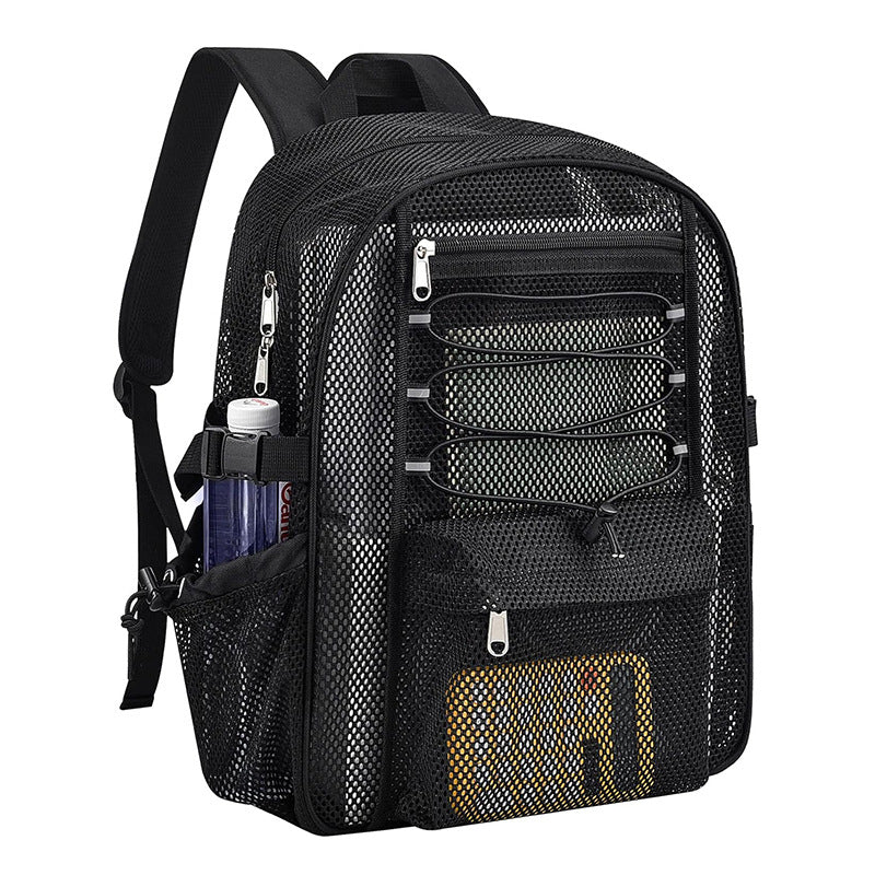 Luftiger Mesh-Rucksack Brehn