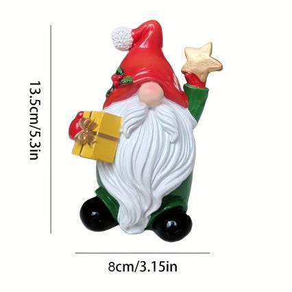 Verspielte Weihnachtsmann Dekofigur Brehn