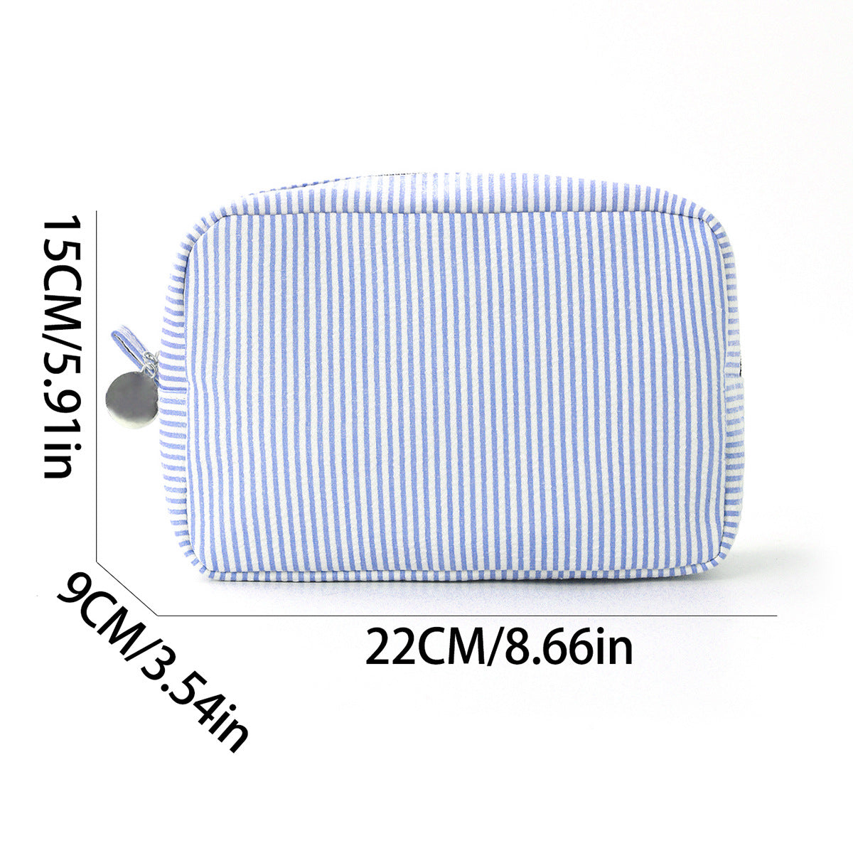 Kosmetik-Organizer-Tasche Aus Strukturiertem Material Brehn