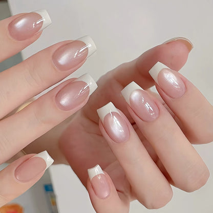 Stylish Elegante Französische Spitze Nagelkunst Brehn