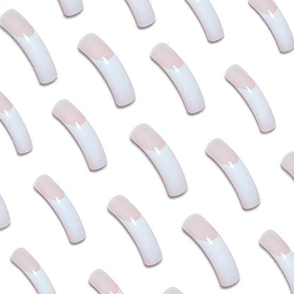 Premium French Tip Nagelerweiterungen Brehn