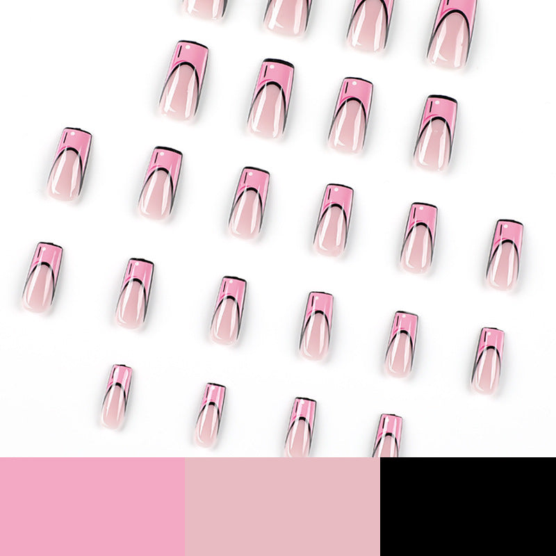 Kunstvolle Nagelverlängerungen mit kreativem Design Brehn