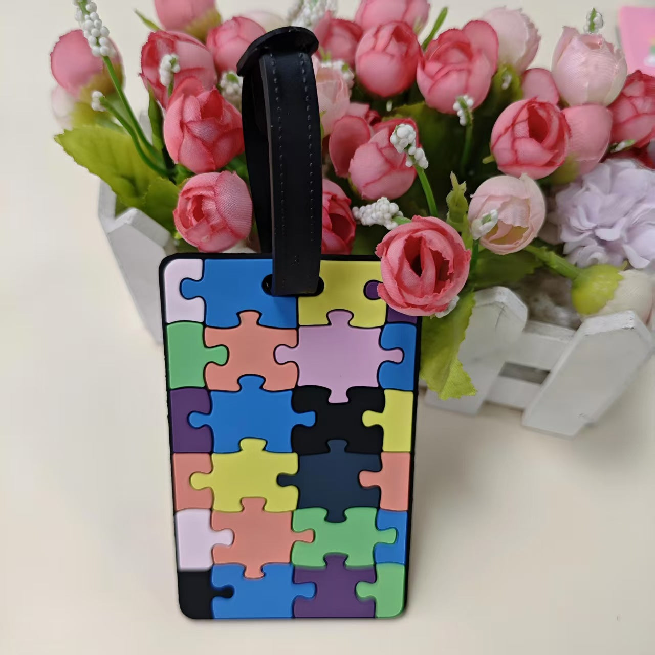 Unisex Gepäckmarke im kreativen geometrischen Design Brehn