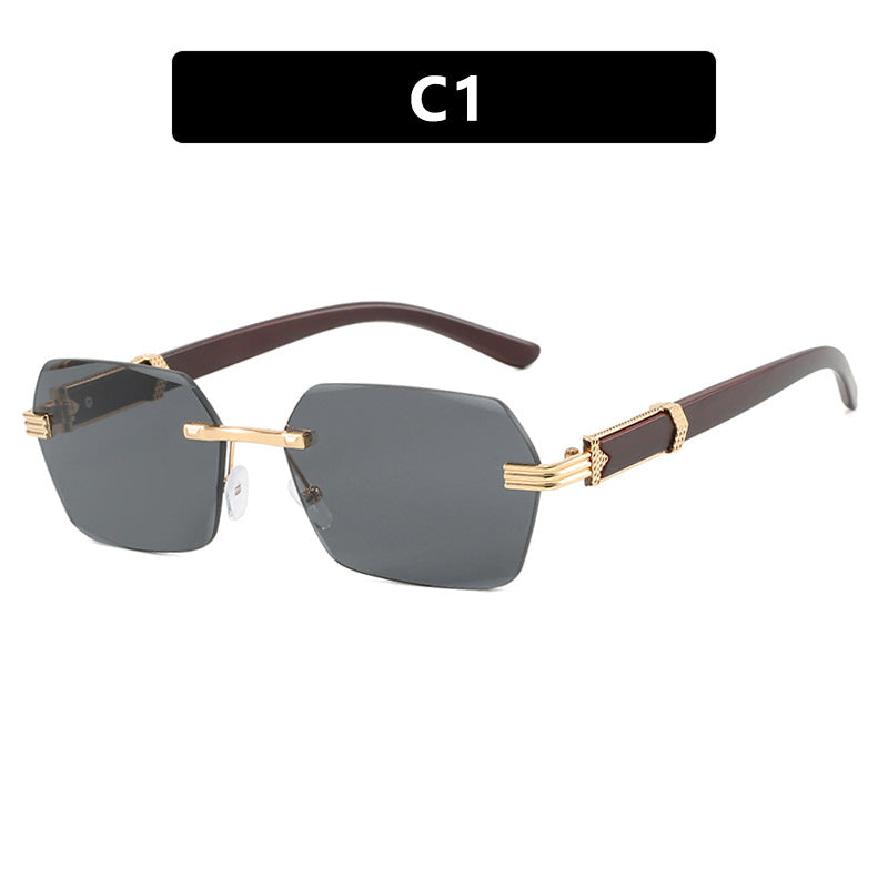 Damen geometrische Brille Brehn