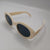 Chic moderne runde Rahmen Sonnenbrille Brehn