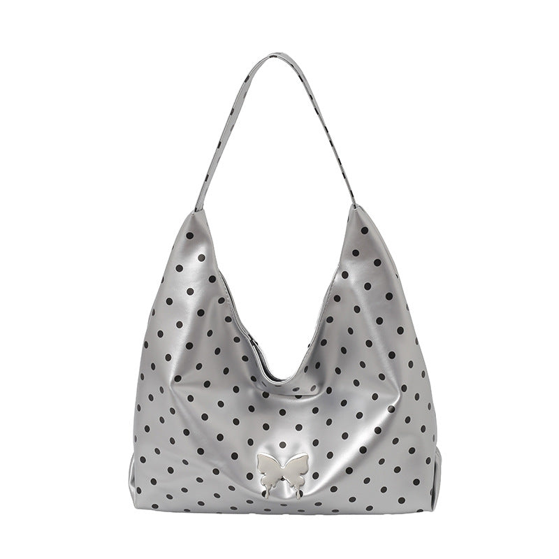 WoChic Punkte Schultertasche Brehn