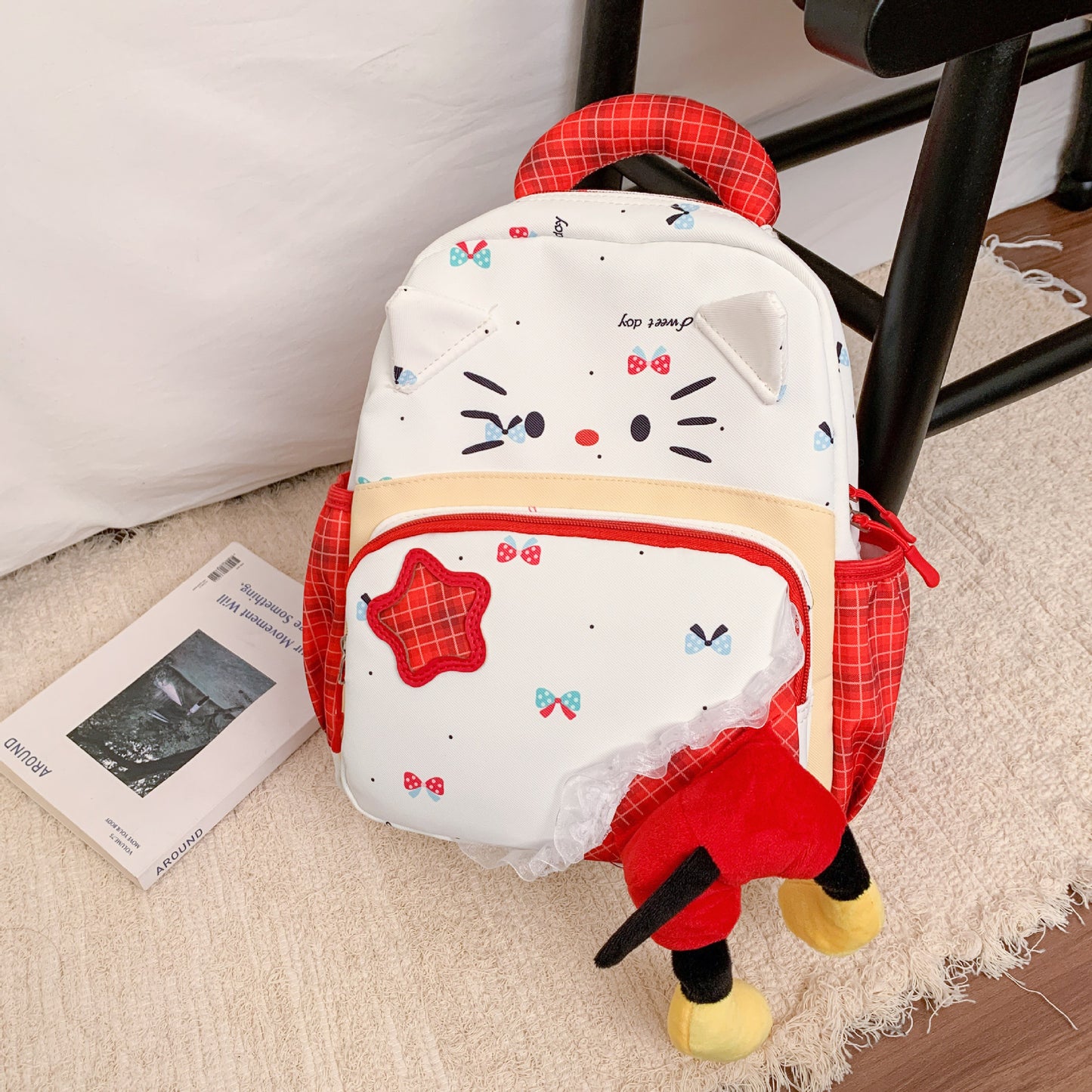Verspielter Charakter-Themen-Rucksack Brehn