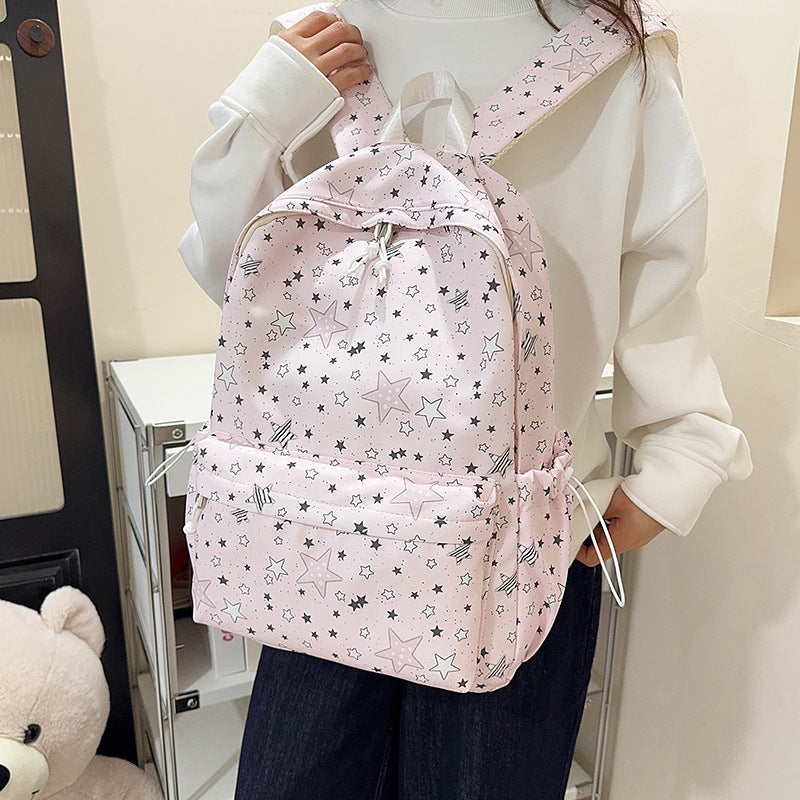 Sternenprint Geräumiger Rucksack Brehn