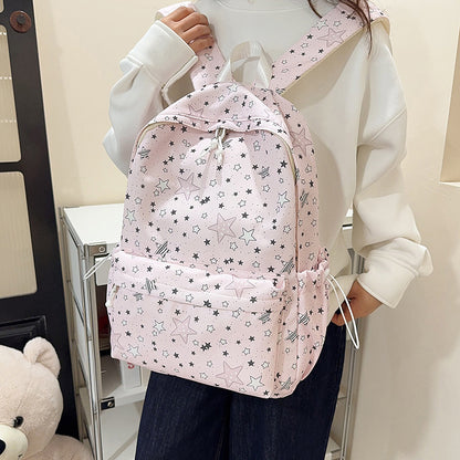 Sternenprint Geräumiger Rucksack Brehn