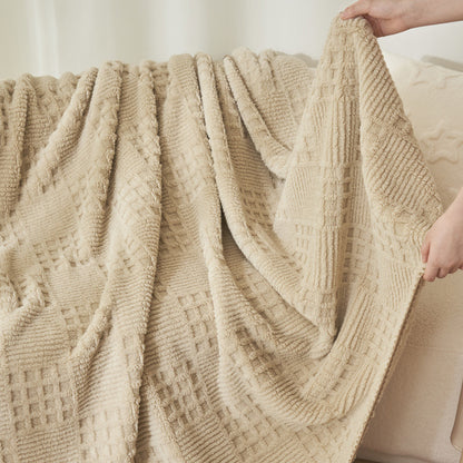 Texturierte Kuscheldecke Brehn