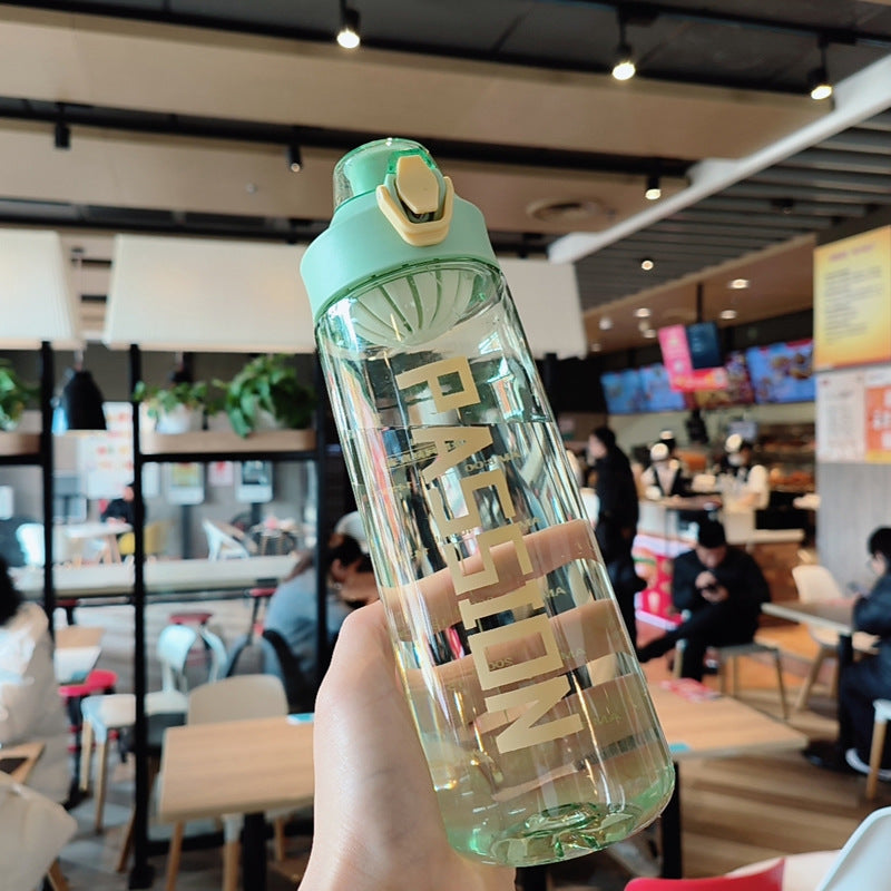 Damen Isolierte Trinkflasche mit schnellem Öffnungsmechanismus Brehn