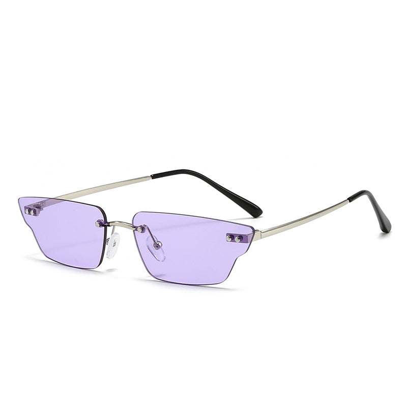 Damen futuristische geometrische Sonnenbrille Brehn