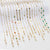 Elegante Stern-Verbundene Brillen Kette Brehn