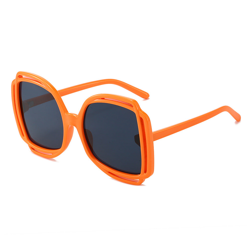 Damen Fashion Sonnenbrille mit modernem Rahmen Brehn