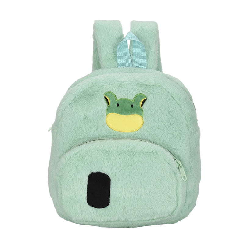 Plüsch-Kinderrucksack mit Niedlichem Affenmotiv Brehn