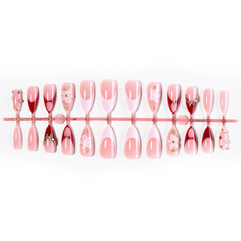 Kunstnagelset mit floralen und glamourösen Akzenten Brehn 1789119024