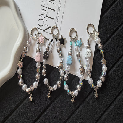 Creative Beaded Charm Schlüsselbund Brehn